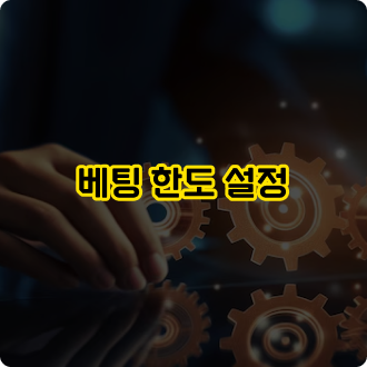 토토사이트 이용 시 주의사항: 베팅 한도 설정